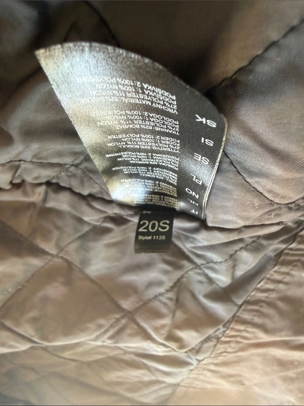KÜHL Men’s Quilted Lined Zip Jacket Brown Large Outdoor Moto Utility Coat - Picture 6 of 6